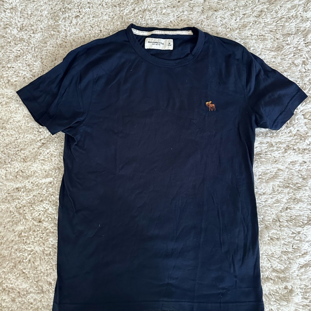 Abercrombie and fetch men’s medium T-shirt in blue